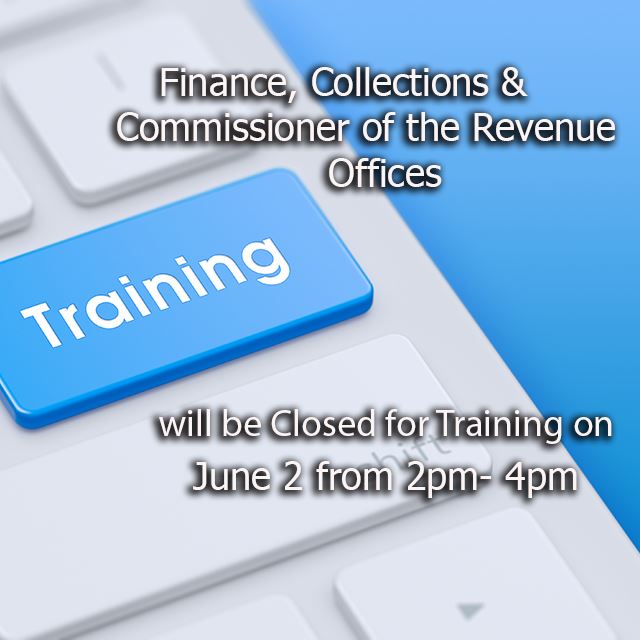 Closed for Training copy