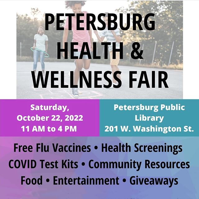 Petersburg Health and Wellness Fair 10 22 2022 640 at Library