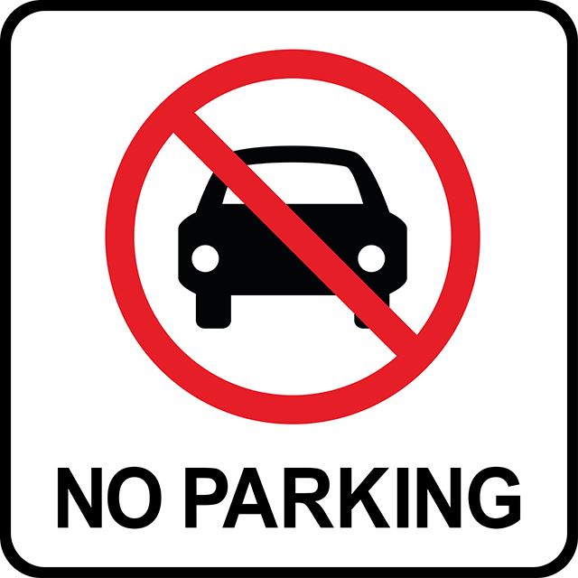 No Parking Sign 640