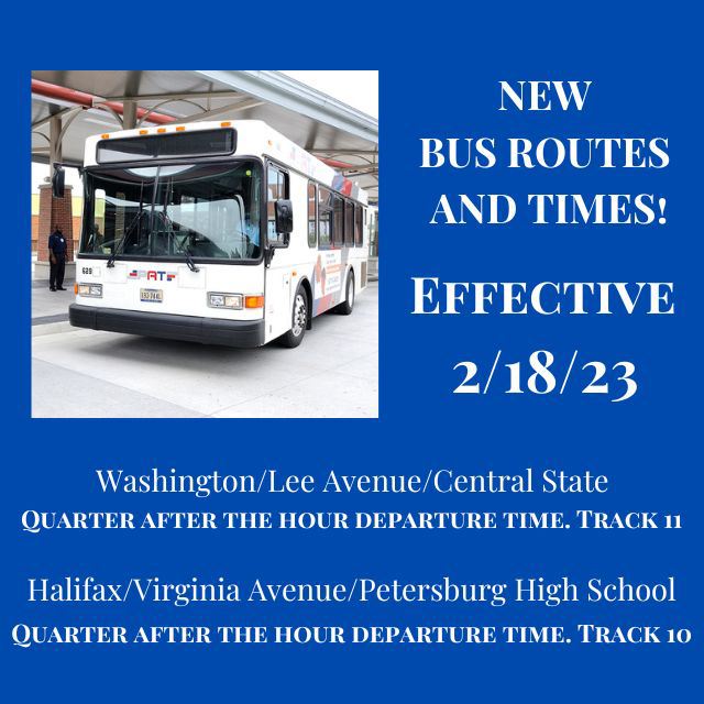 2 18 2023 New BUS ROUTES AND TIMES