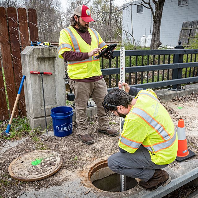 Stormwater surveying CLR  640JHW_2051