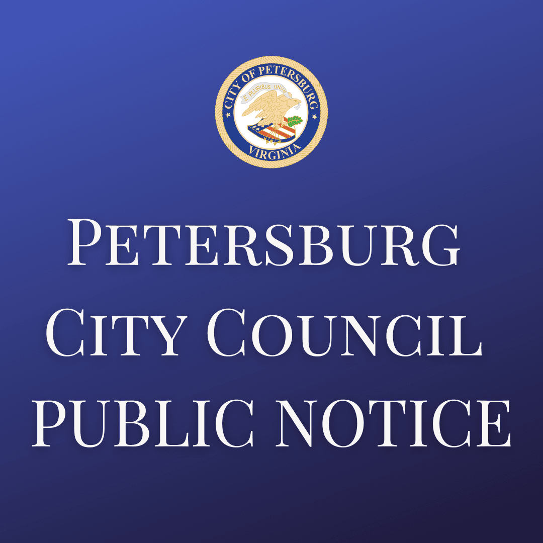 Petersburg City Council Public Notice