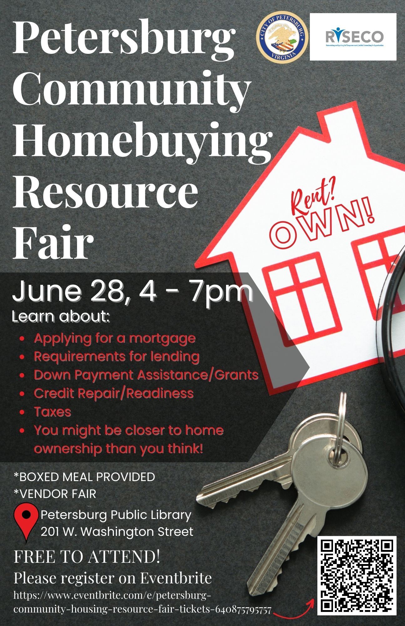 Homebuying Resource Fair Flyer